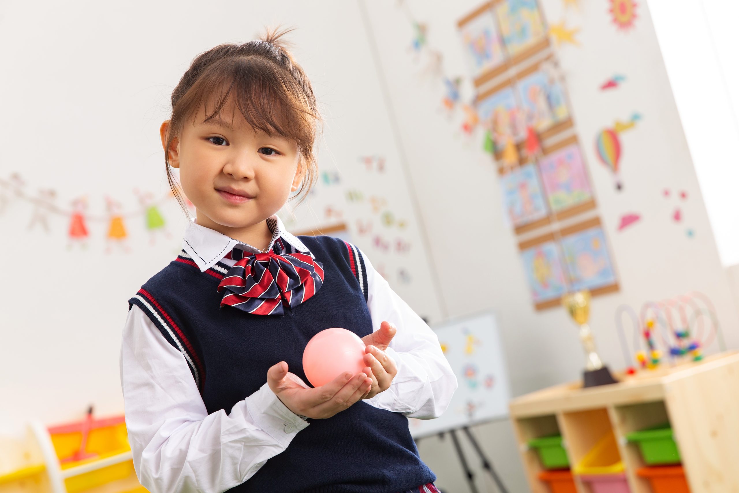 Early Years Child in a nursery classroom